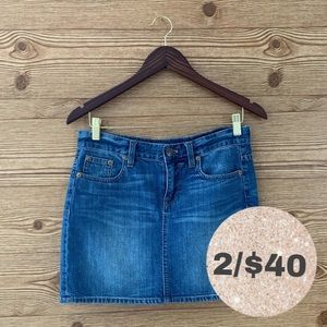 JCREW JEAN SKIRT DENIM SKIRT J. CREW 27